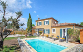 Nice home in Espeluche with WiFi, Indoor swimming pool and 4 Bedrooms